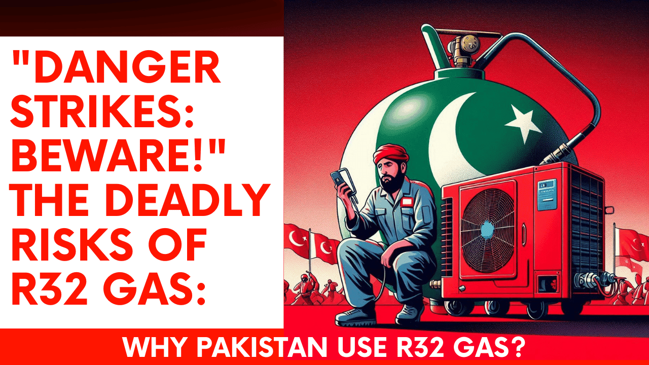 discover the hidden dangers of R32 refrigerant, including a tragic incident in Karachi. Learn about its risks, advantages, and why stricter regulations are needed in Pakistan.