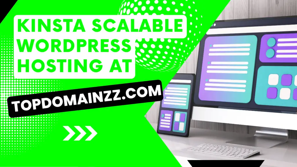 Discover lightning-fast, secure, and scalable WordPress hosting with Kinsta at Topdomainzz.com. Boost your website's performance with advanced technology and expert support.