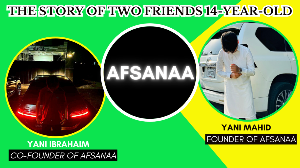 Afsanaa: The Story of Two Friends 14-Year-Old Founders Bringing Dreams to Life.Learn the inspiring journey of Afsanaa.co, a premium clothing brand started by two 14-year-olds, offering high-quality fashion at affordable prices in Pakistan.